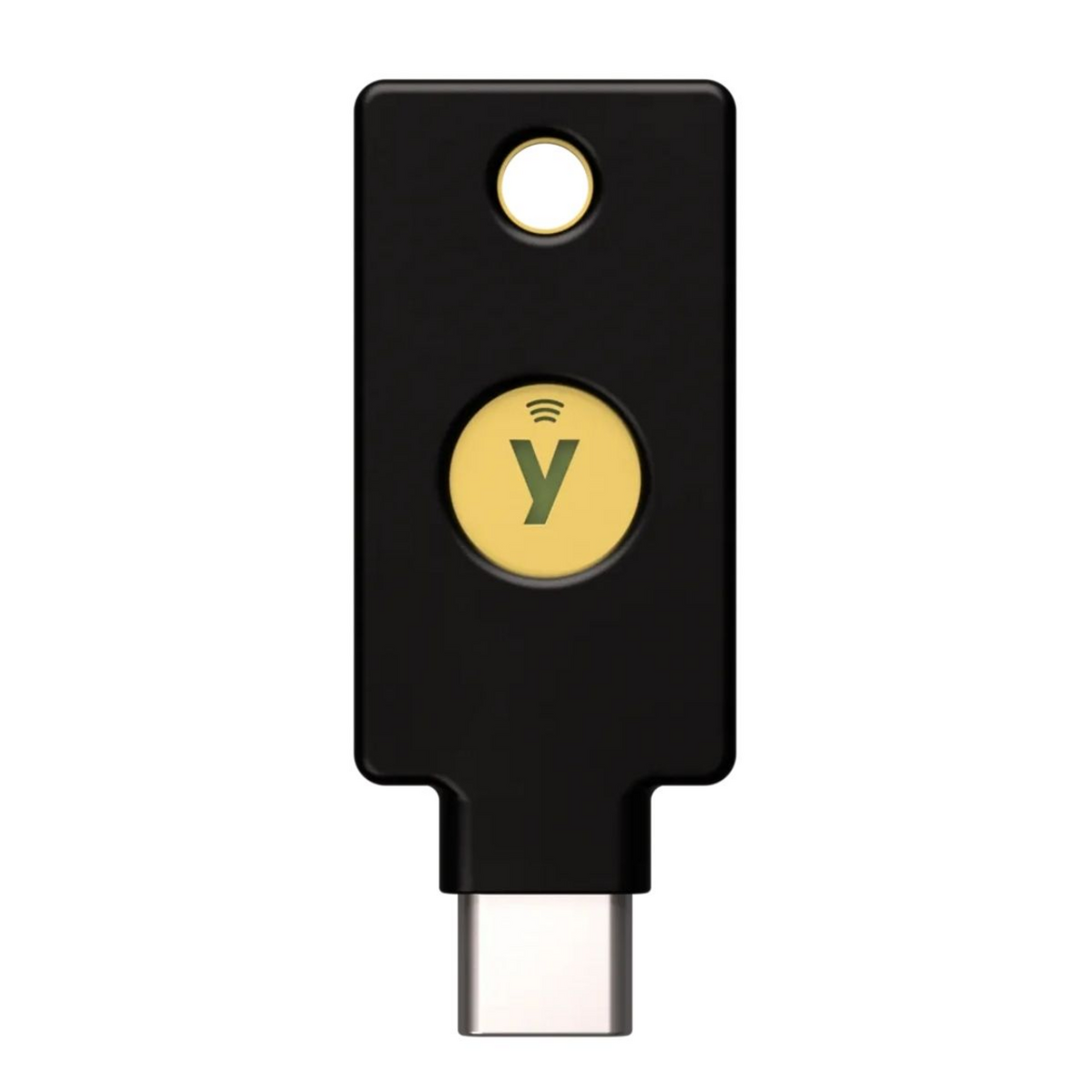 Yubico Sicherheitsschlüssel YubiKey 5C NFC / 5060408462331 Gold auf Schwarz Yubico Sicherheitsschlüssel YubiKey 5C NFC / 5060408462331 Gold auf Schwarz