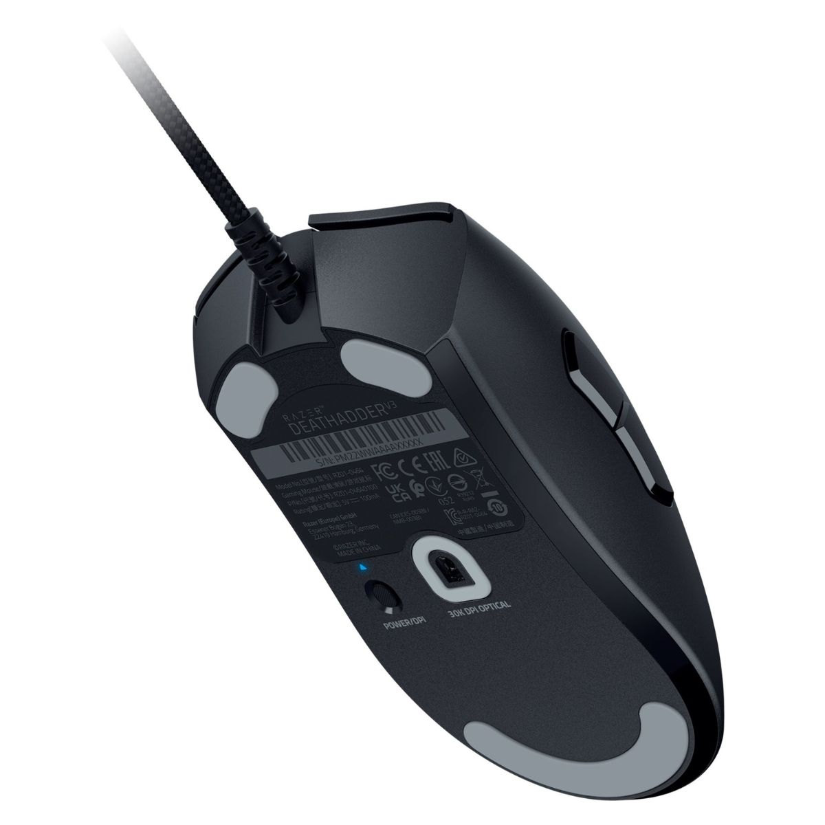 Razer Maus DeathAdder V3 / RZ01-04640100-R3M1 Schwarz Razer Maus DeathAdder V3 / RZ01-04640100-R3M1 Schwarz