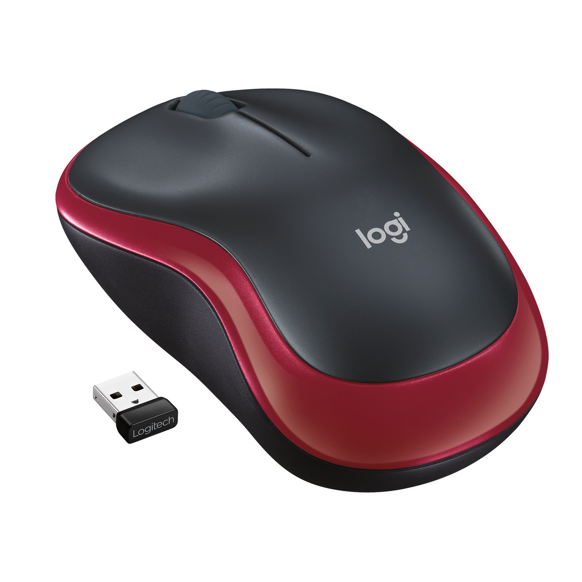 Logitech Maus M185 / 910-002237 Rot
