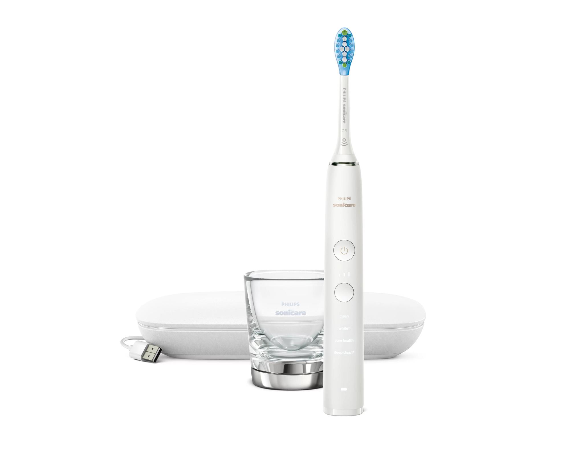 Philips Spazzolino da denti Sonicare DiamondClean 9000 / HX9911/27 Bianco