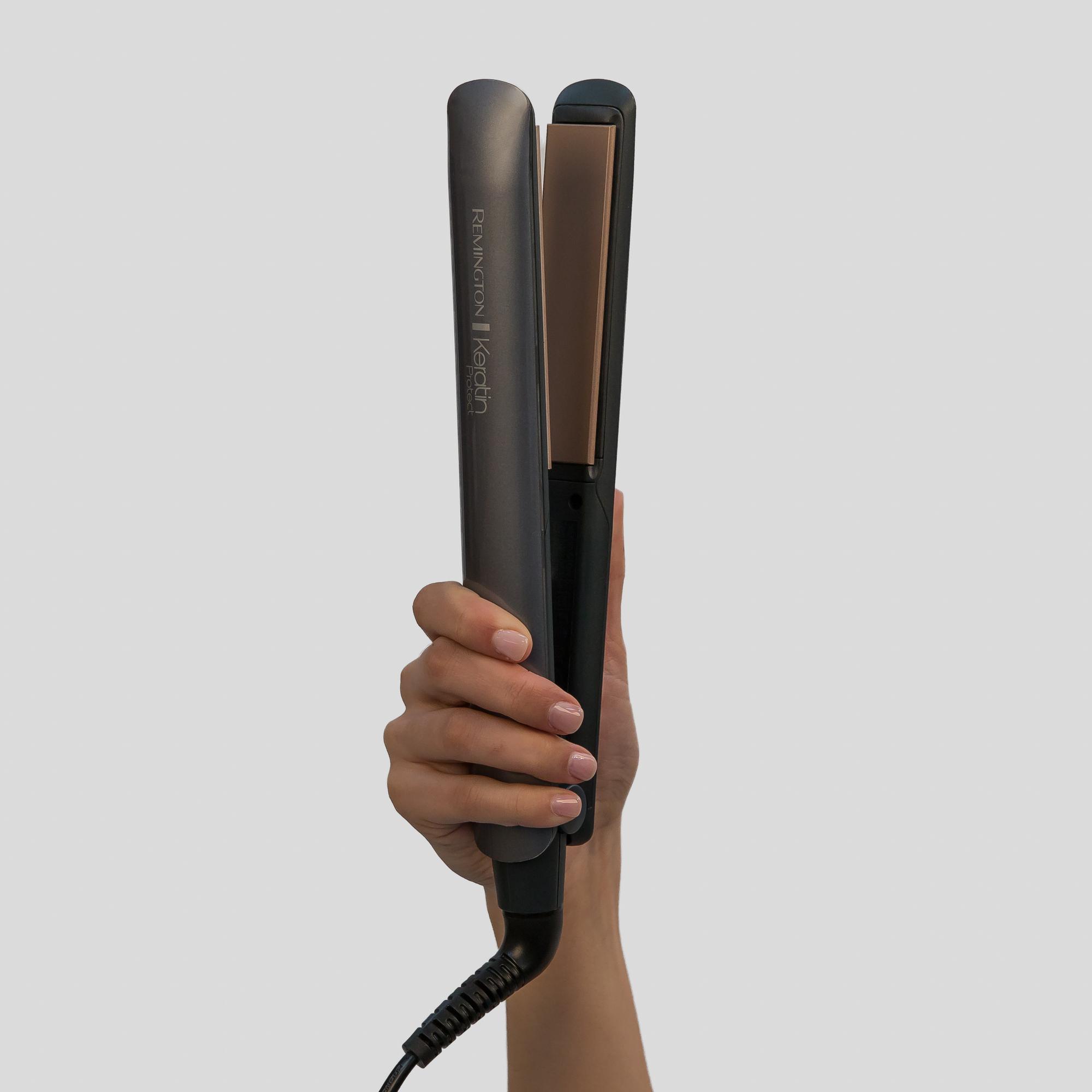 Remington Straightener Keratin Protect S8598 / 45602560100 Black, grey