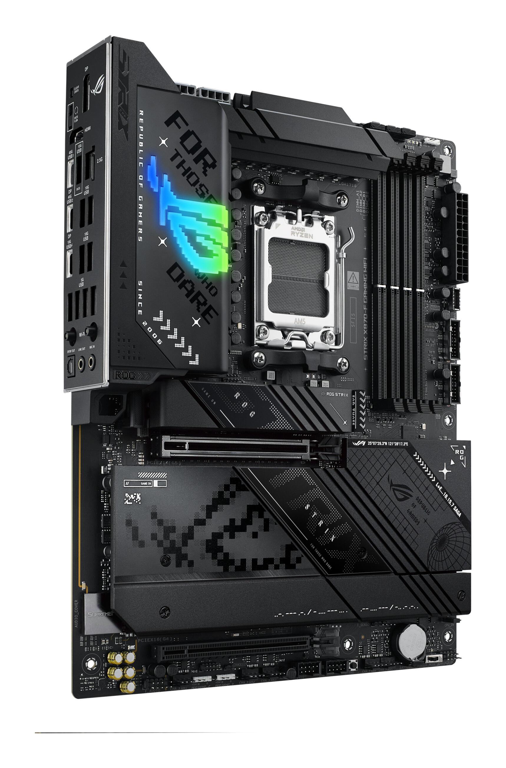 ASUS Mainboard ROG Strix X870-F Gaming WiFi / 90MB1IV0-M0EAY0 Black