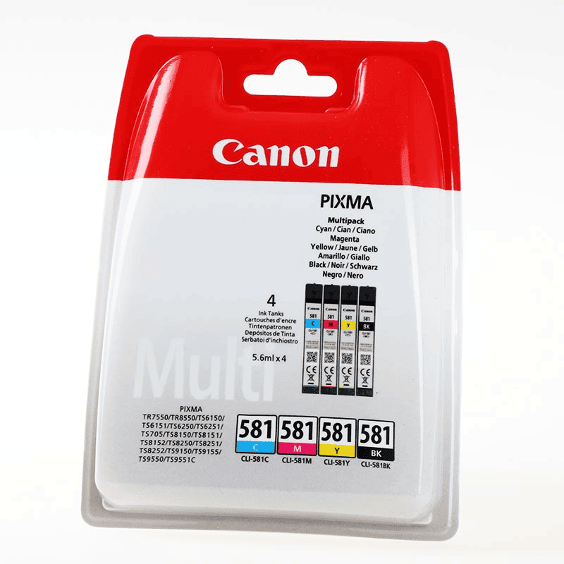Canon Tinte CLI-581 / 2103C004 BK,C,M,Y