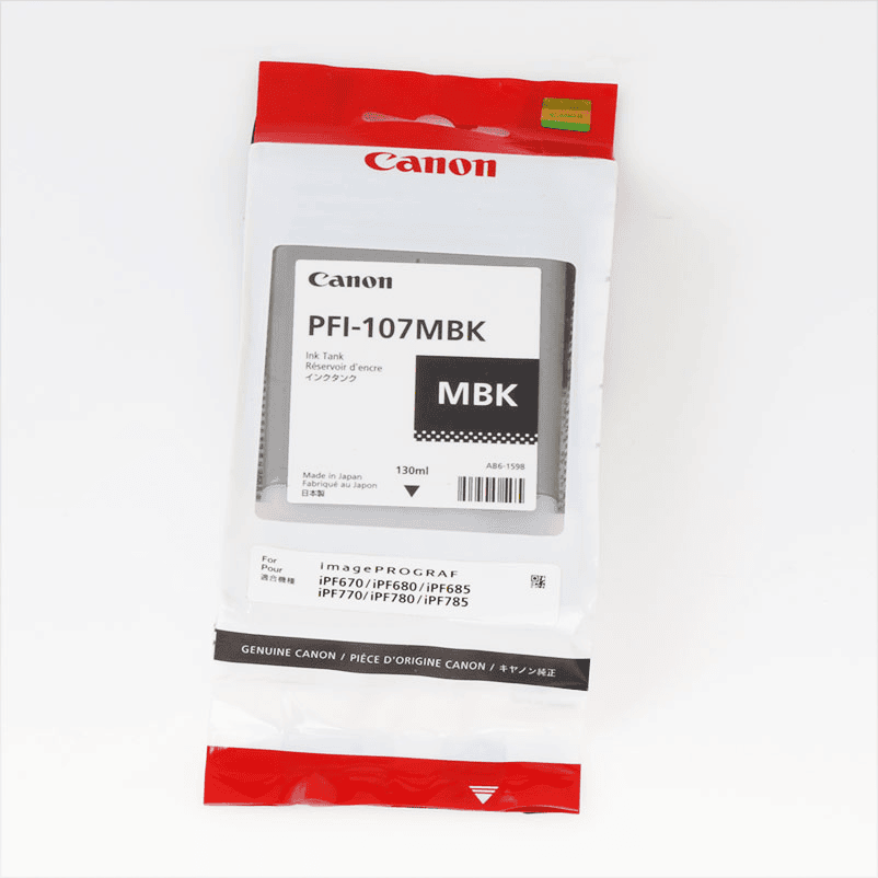 Canon Encre PFI-107MBK / 6704B001 Noir mat