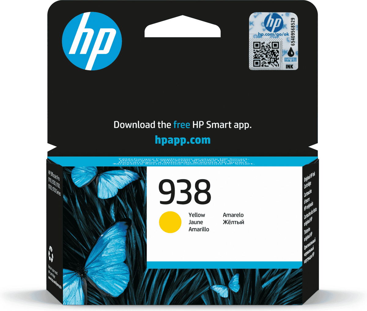 HP Tinte 938 / 4S6X7PE Gelb
