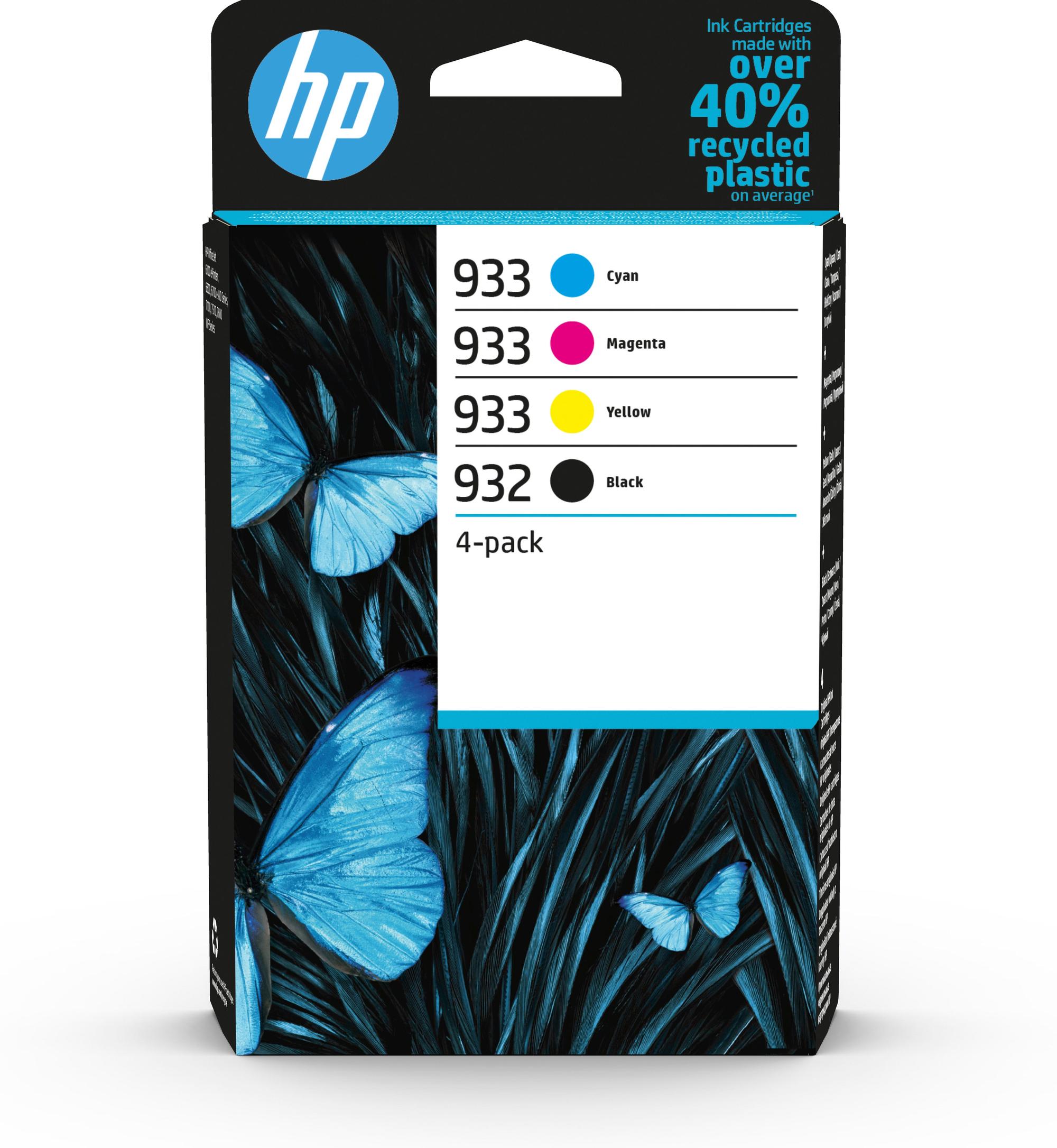 HP Ink 932/933 / 6ZC71AE BK,C,M,Y Multipack