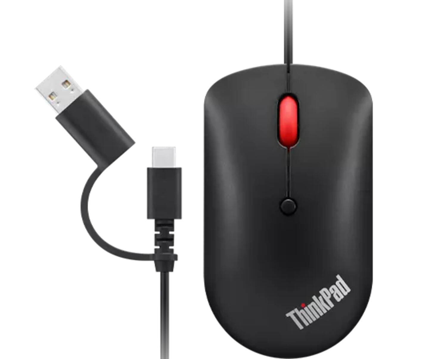Lenovo Maus ThinkPad Compact / 4Y51D20850 Schwarz
