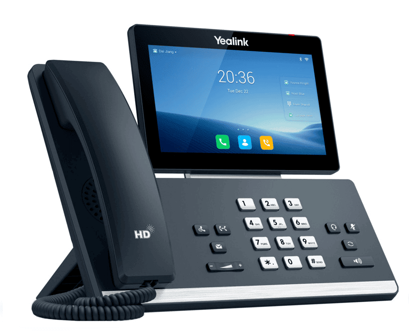 Yealink Téléphone T58W / SIP-T58W Noir