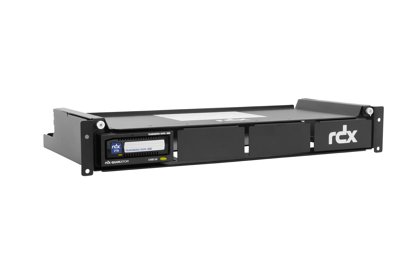 Tandberg Data Rack QuadPAK RDX / 3800-RAK Black