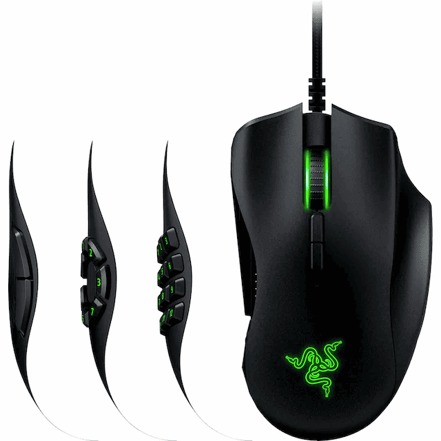 Razer Ratón NAGATRI / RZ01-02410100-R3M1 Negro