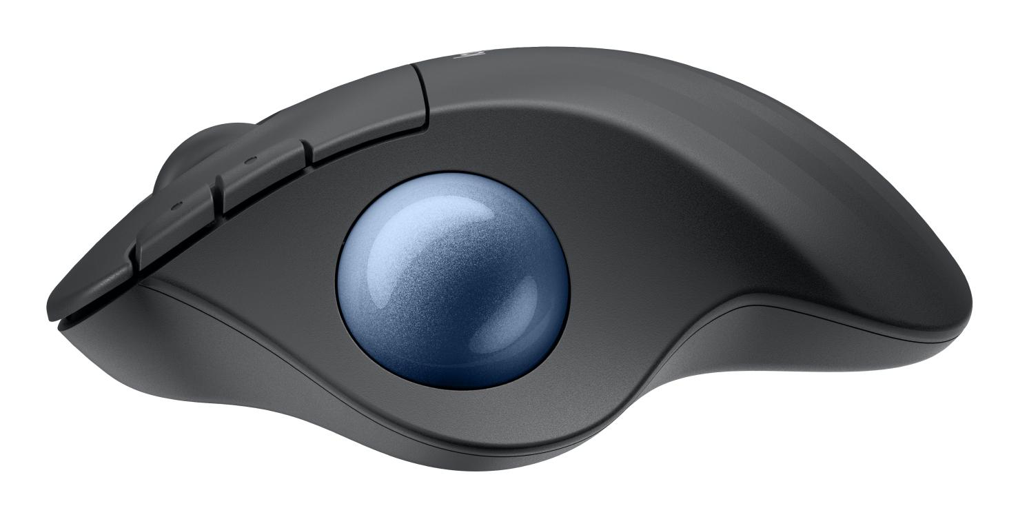 Logitech Ratón ERGO M575S / 910-007029 Grafito, azul
