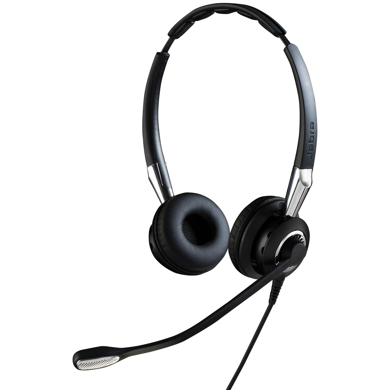 Jabra Headset BIZ24DU / 2409-820-204 Schwarz, Silber