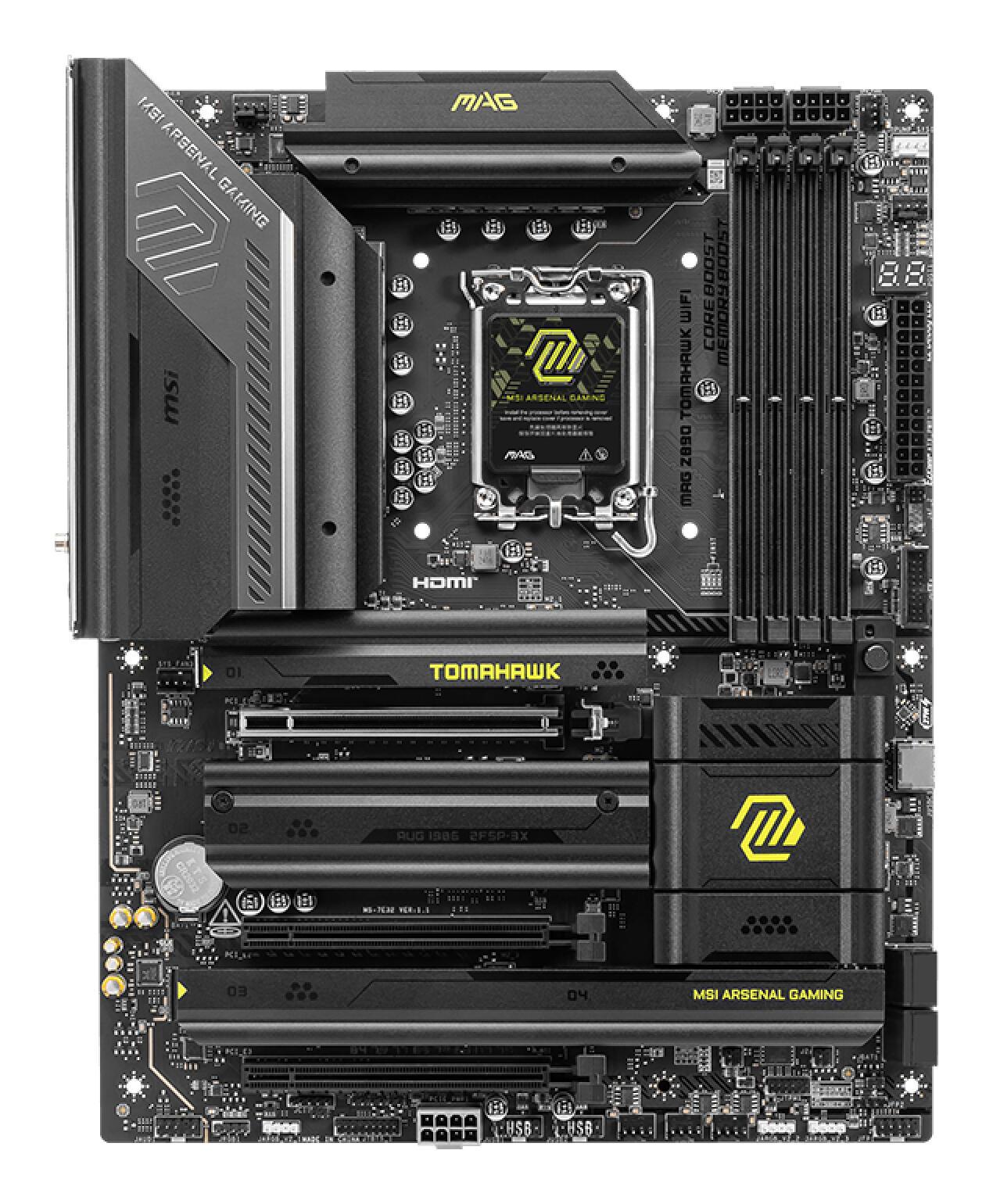 MSI Mainboard MAG Z890 TOMAHAWK WIFI / 7E32-001R Black