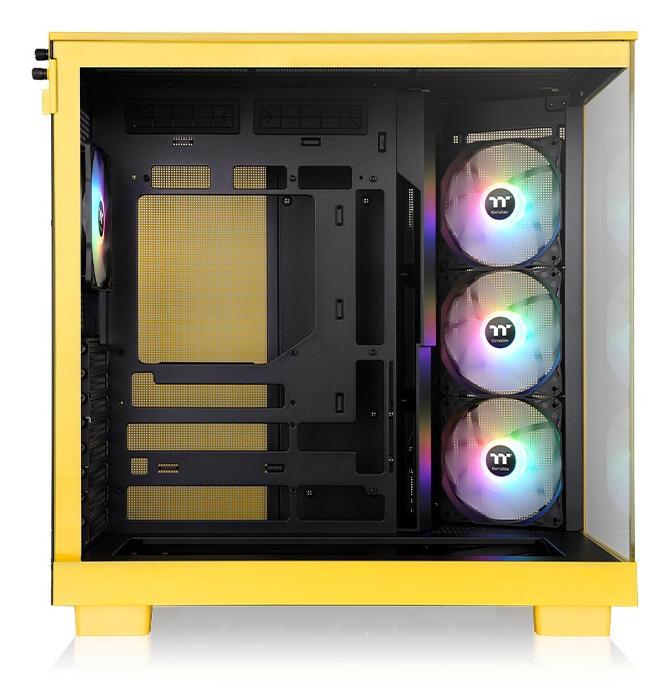 Thermaltake Alloggiamento per PC View 380 XL TG ARGB Bumblebee / CA-11E-00M4WN-00 Giallo