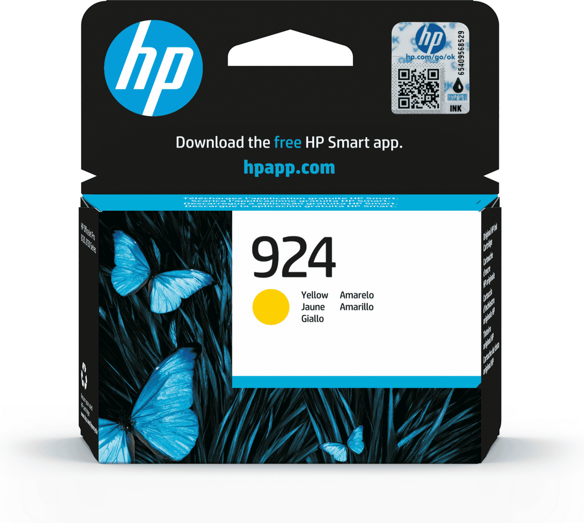 HP Tinta 924 / 4K0U5NE Amarillo