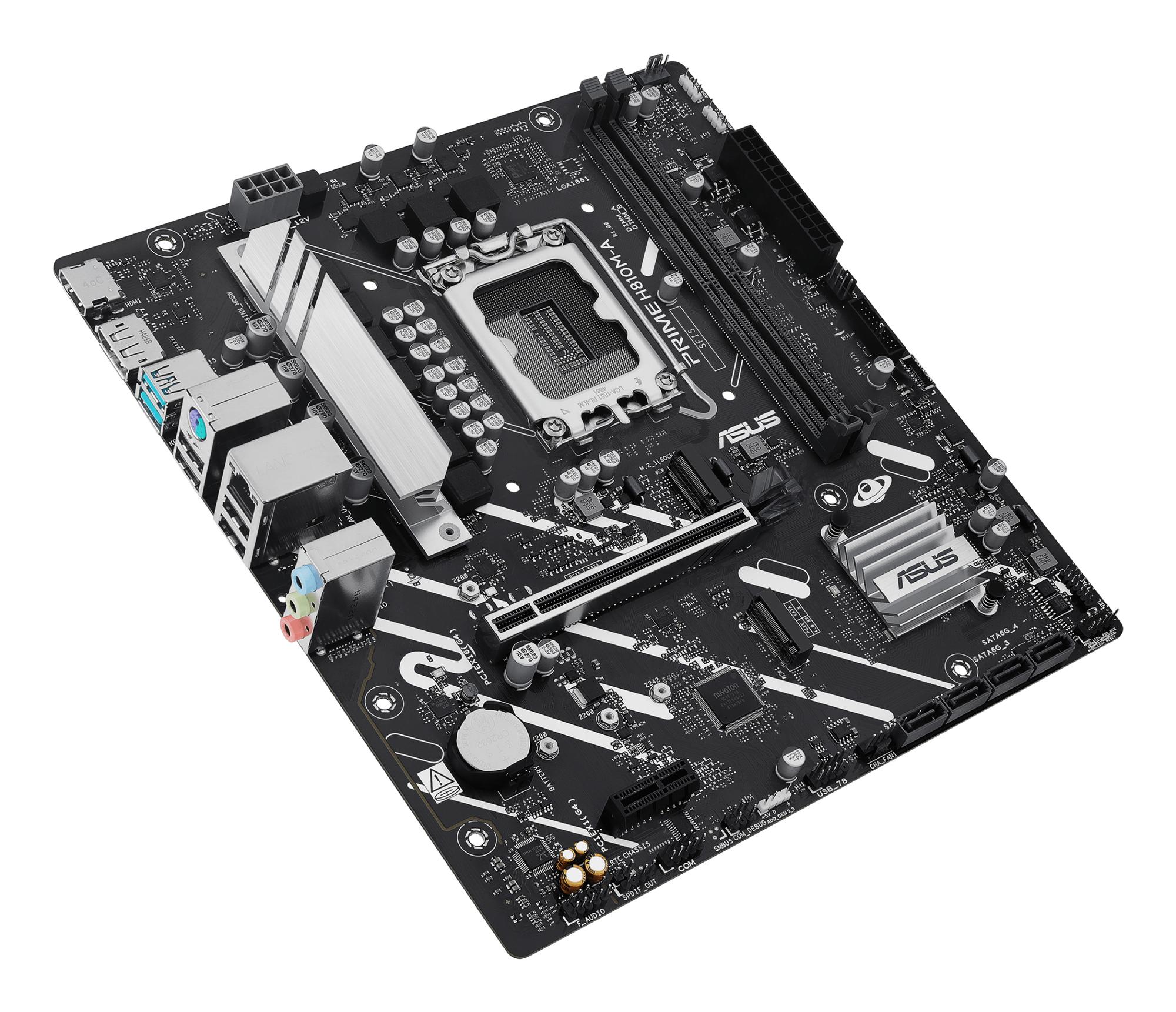 ASUS Carte mère PRIME H810M-A-CSM / 90MB1KK0-M0EAYC Noir
