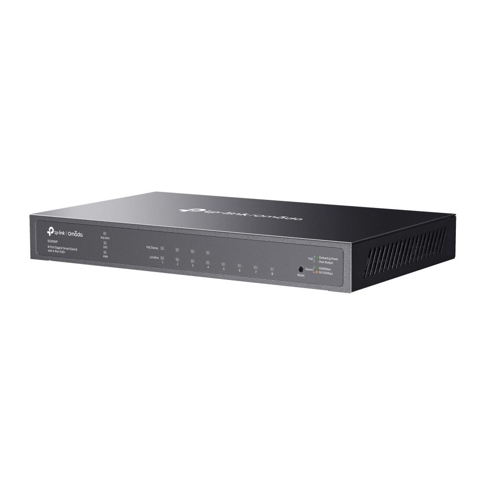 TP-Link Switch TL-SG2008P / TL-SG2008P Schwarz