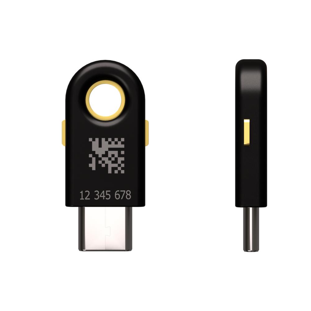 Yubico Clave de seguridad YubiKey 5C / 100886 Negro