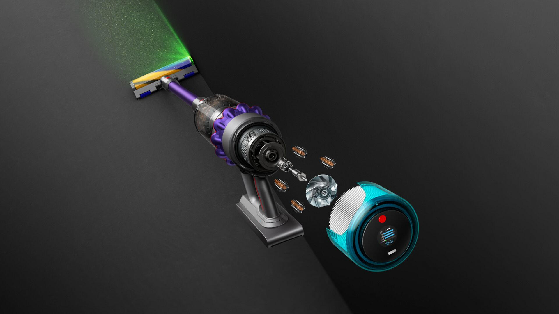 Dyson Staubsauger Gen5 Detect Absolute / 446989-01 Violett