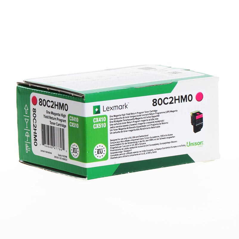 Lexmark Tóner 802HM / 80C2HM0 Magenta XXL