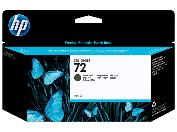 HP Ink 72 / C9403A Matte Black
