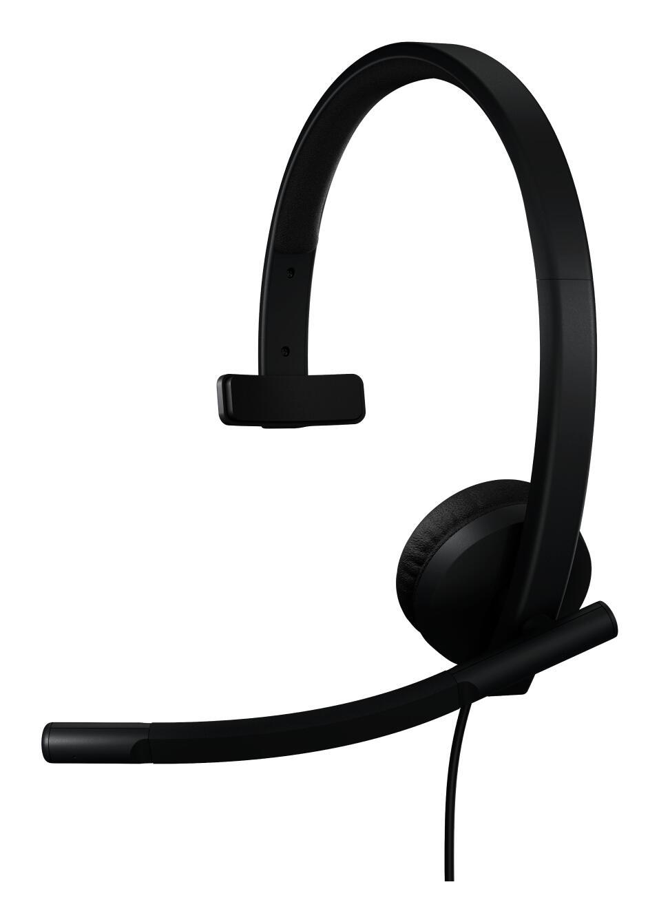 Logitech Headset H570e Mono MS USB-C / 981-001427 Schwarz