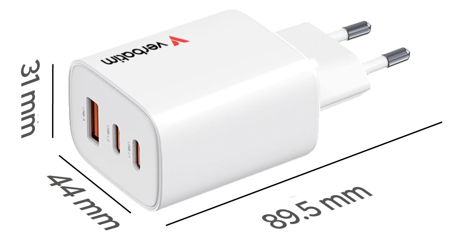 Verbatim Essentials 65W / 32353 Bianco