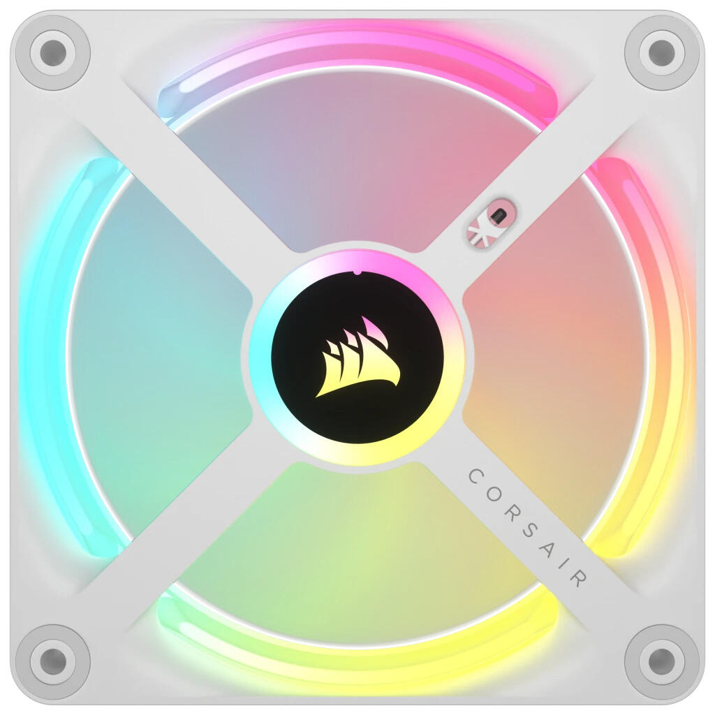 Corsair Ventilatore iCUE LINK QX120 RGB / CO-9051005-WW Bianco