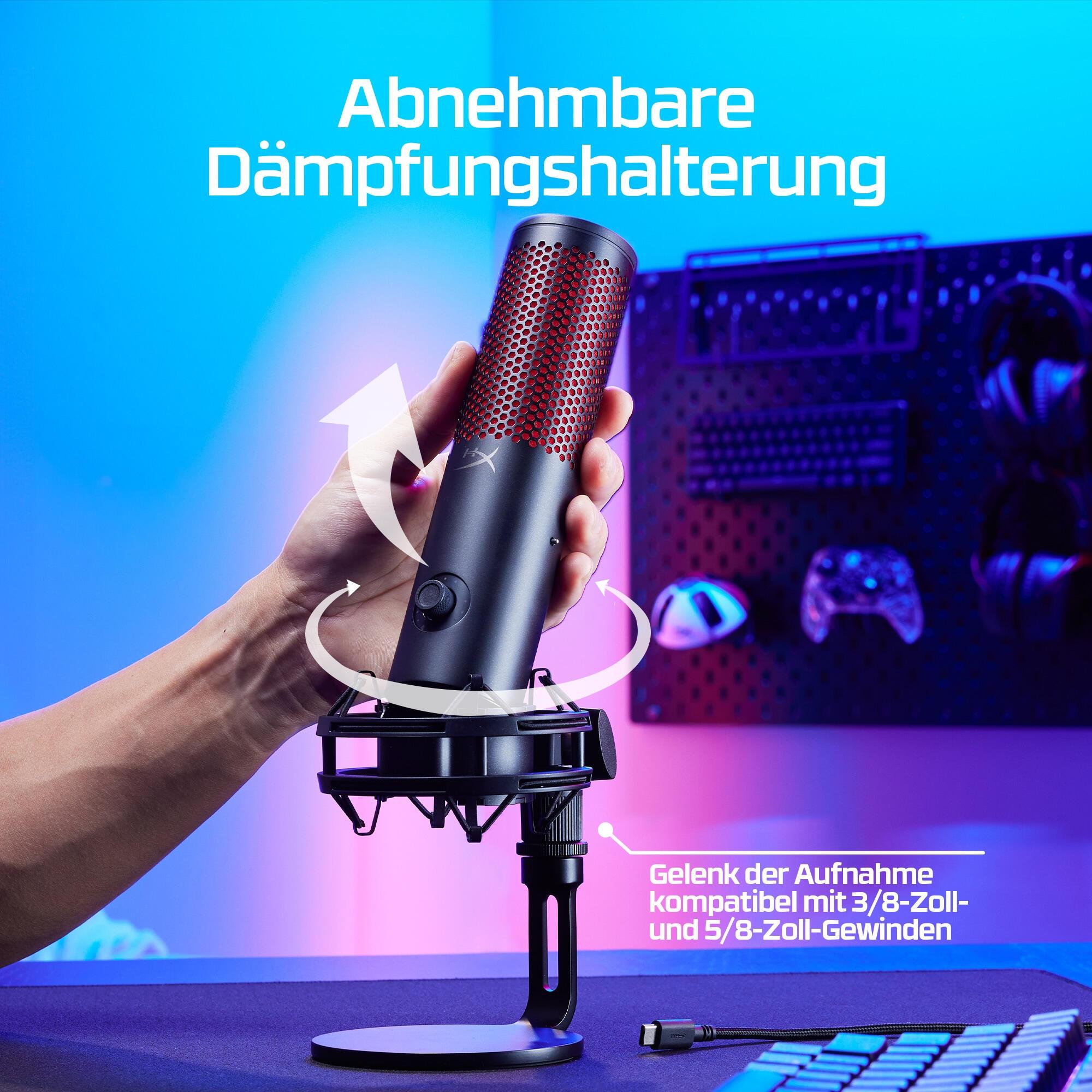 HyperX Mikrofon QuadCast 2 / 872V1AA Schwarz