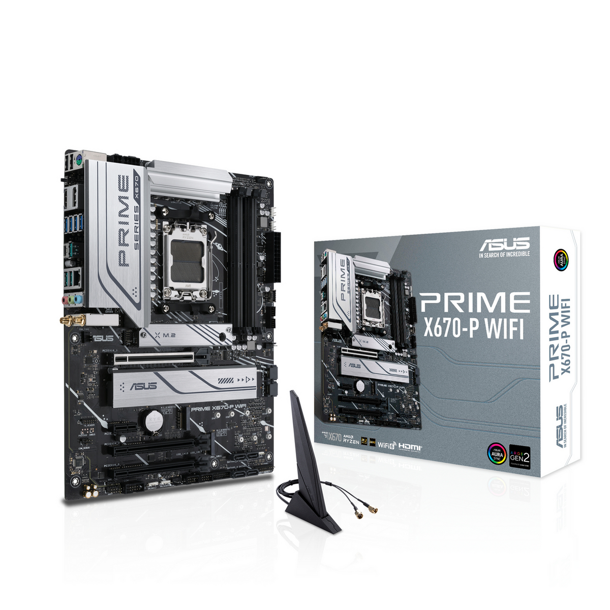 Asus Carte mère PRIME X670-P WIFI / 90MB1BV0-M0EAY0 Noir