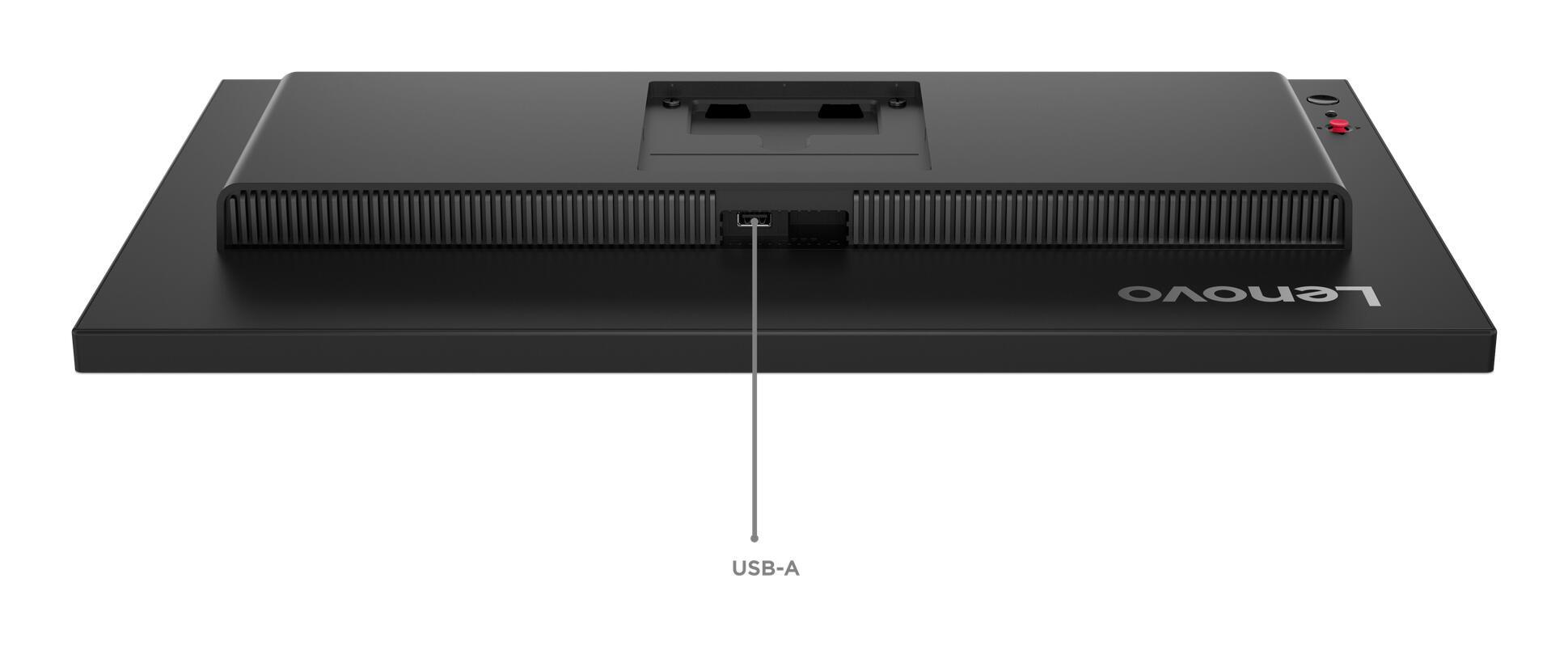 Lenovo Monitor ThinkVision P24q-40 / 64B2GAT1EU Schwarz 60,5 cm (23.8")