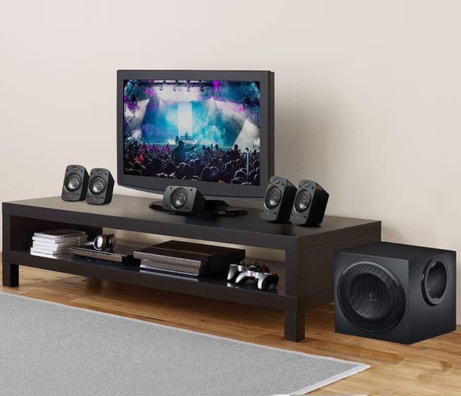 Logitech Altavoz Z906 / 980-000468 Negro