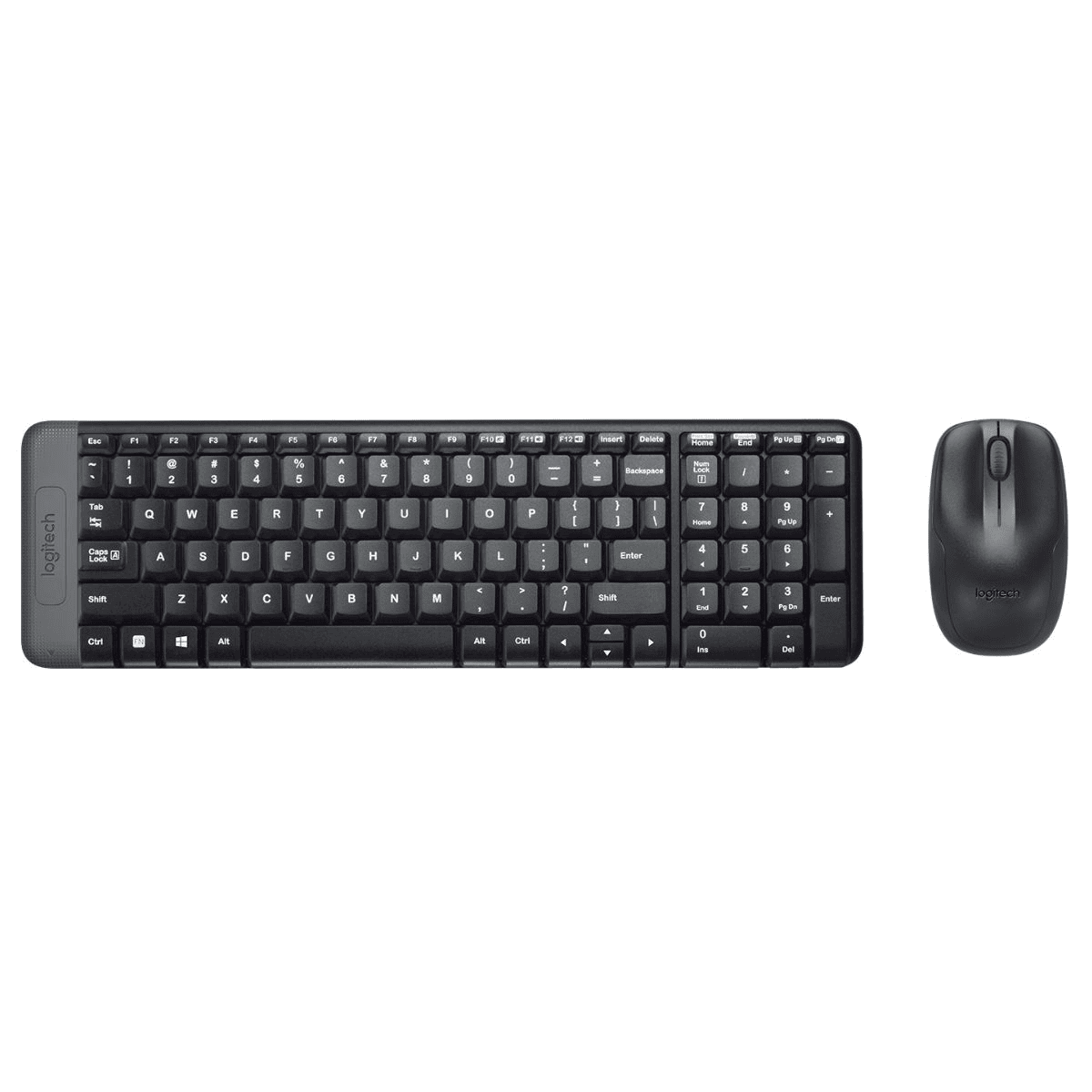 Logitech Set de ratón y teclado MK220 / 920-003168 Negro