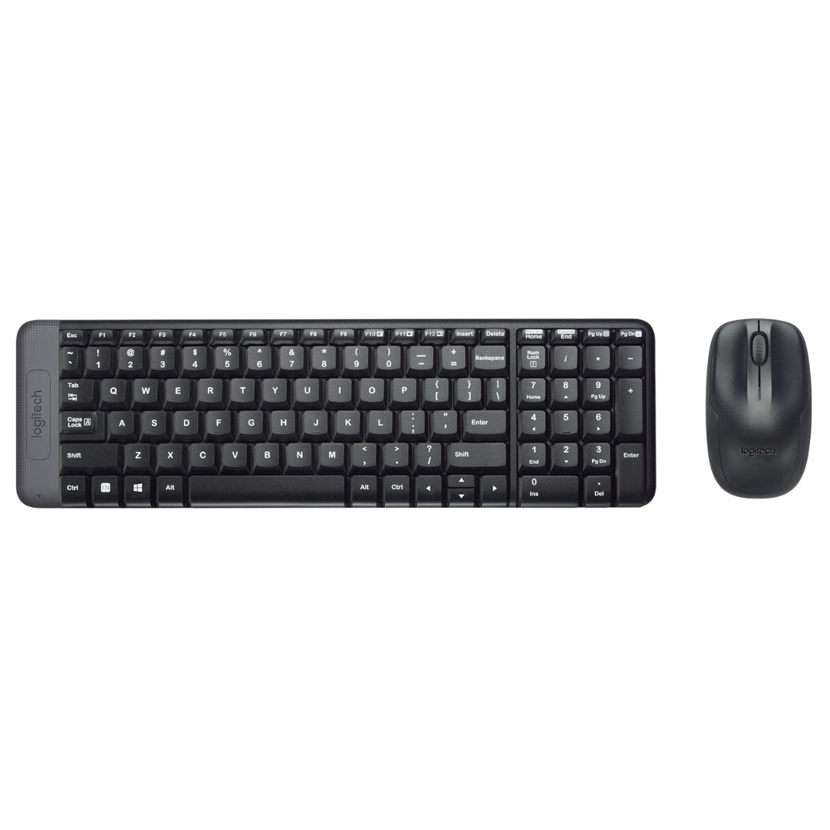 Logitech Set di mouse e tastiera MK220 / 920-003168 Nero
