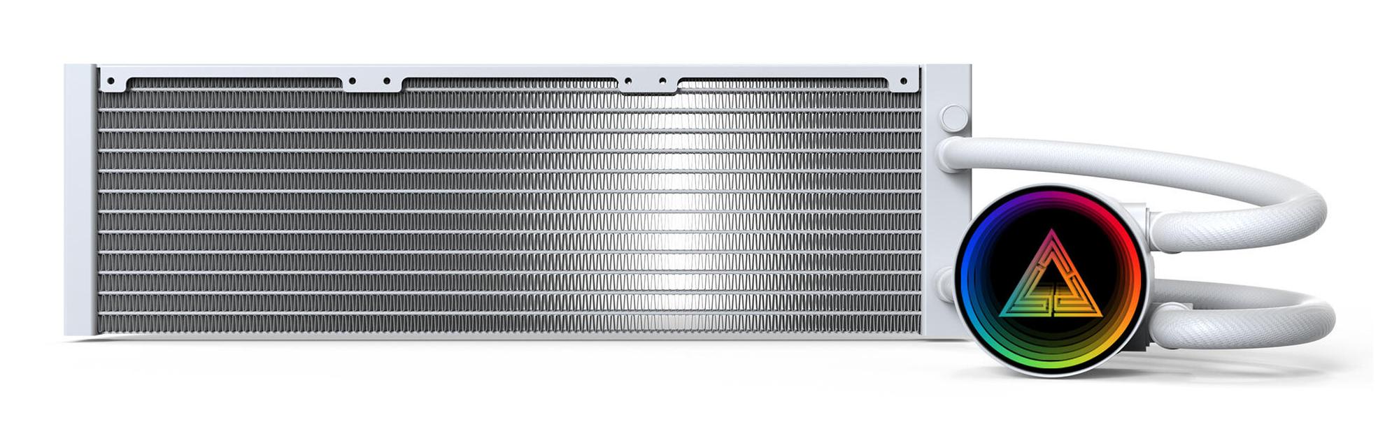 Montech Raffreddamento ad acqua LightFlow ARGB 360 / LIGHTFLOW ARGB 360 (W) Bianco XL