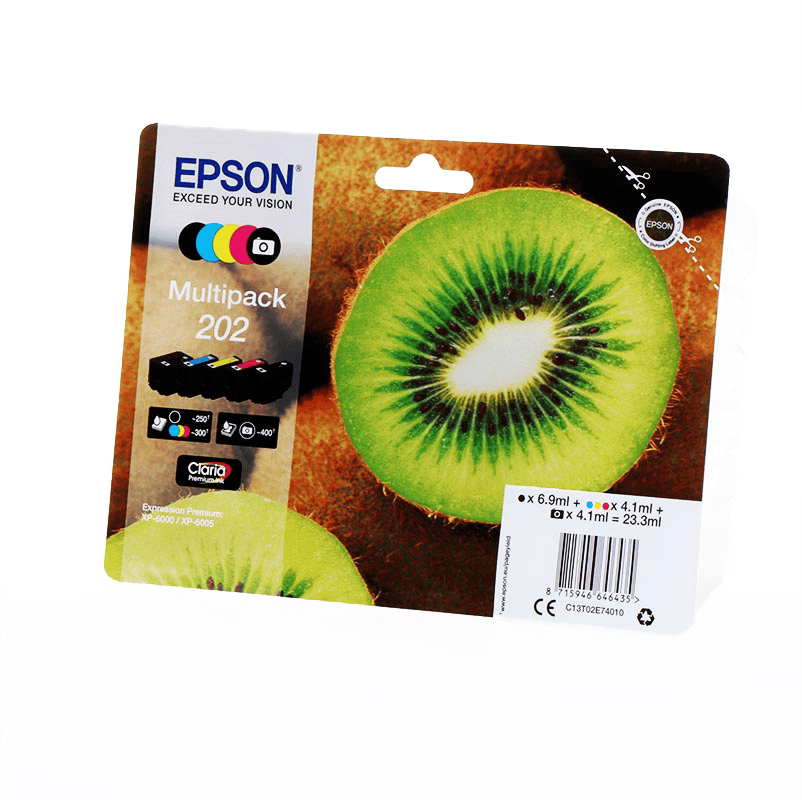 Epson Ink 202 / C13T02E74010 BK,PBK,C,M,Y Multipack