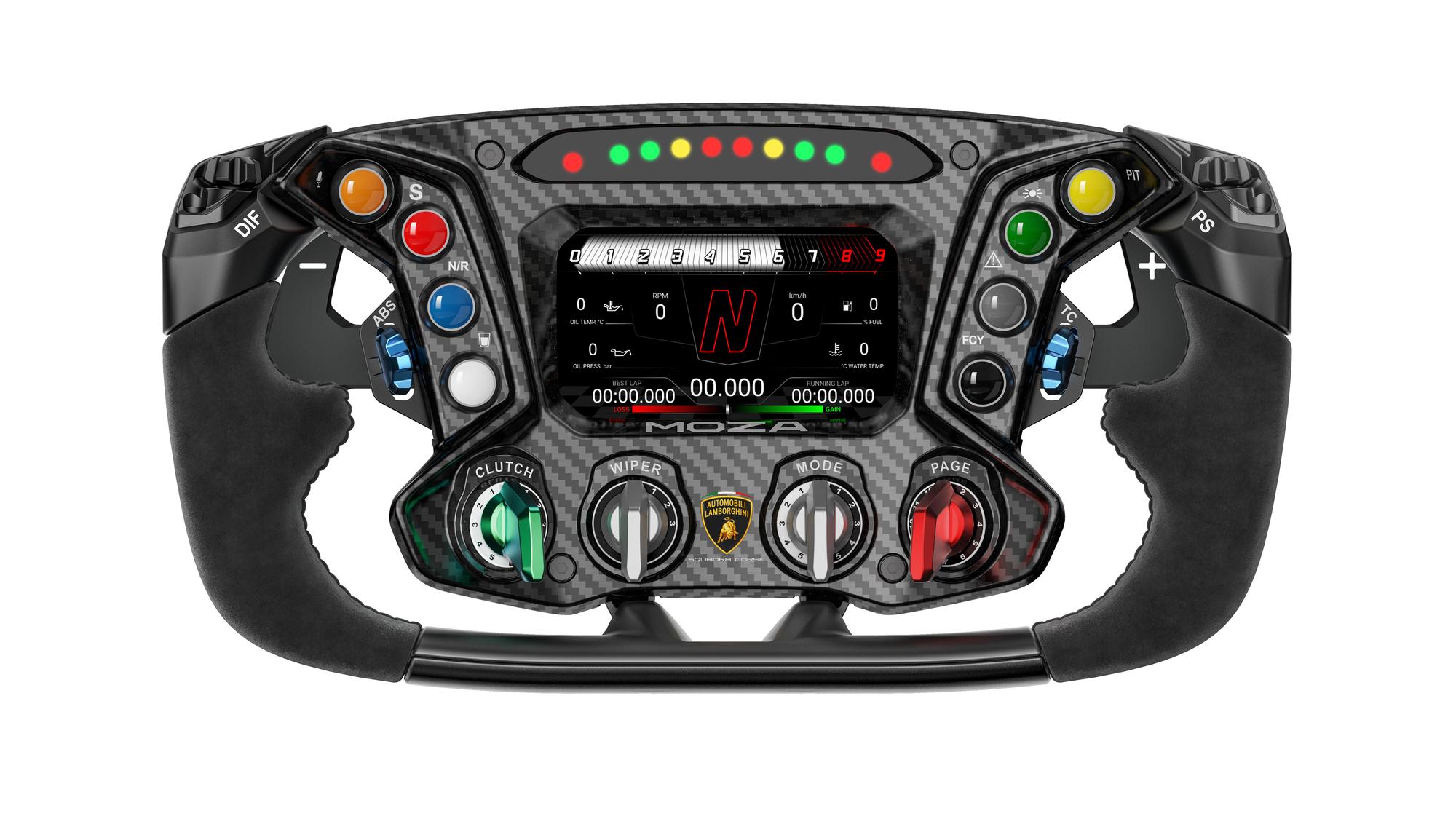 Moza Racing Controllore SCV12 Wheel / RS070 Nero