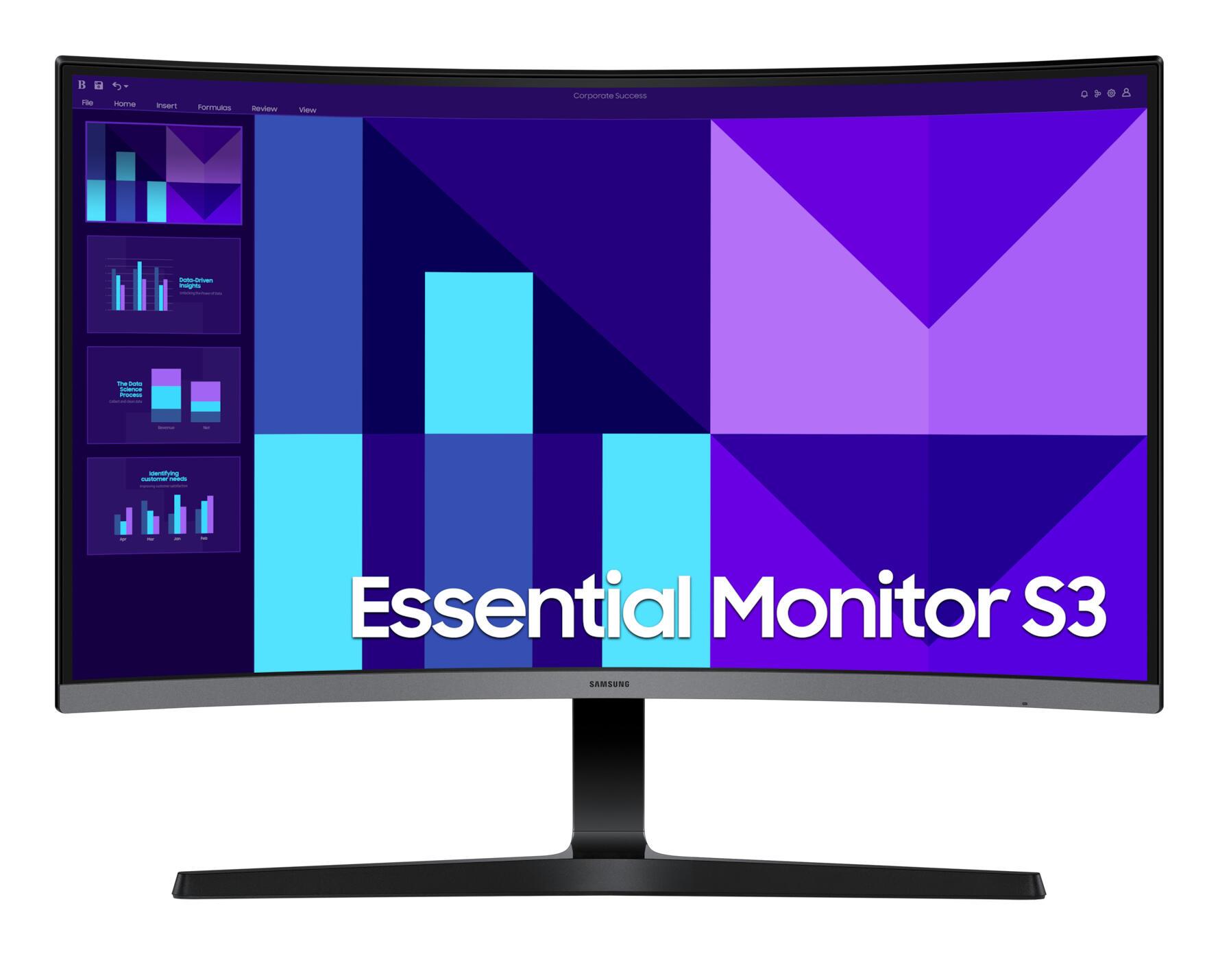 Samsung Monitor Essential S27D392GAU / LS27D392GAUXEN Nero 68,6 cm (27")
