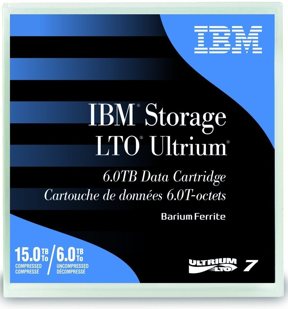 IBM LTO-Tape LTO-7 Ultrium / 38L7302 Schwarz