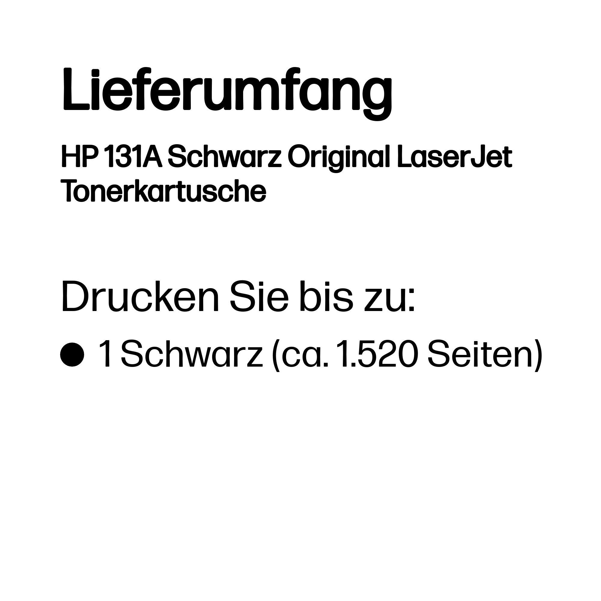 HP Toner 131A / CF210A Noir Standard