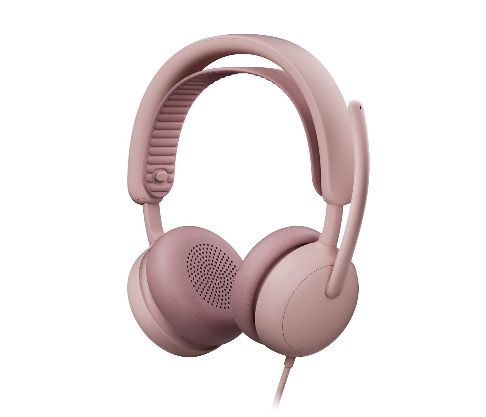 Logitech Cuffia Zone Wired 2 / 981-001616 Rosato