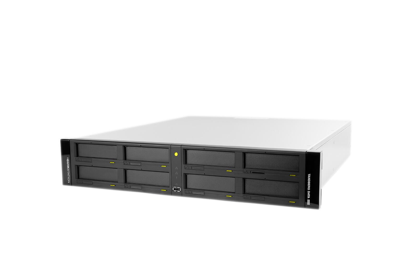 Tandberg Data Rack QuikStation RDX 8 RM / 8945-RDX Black, white