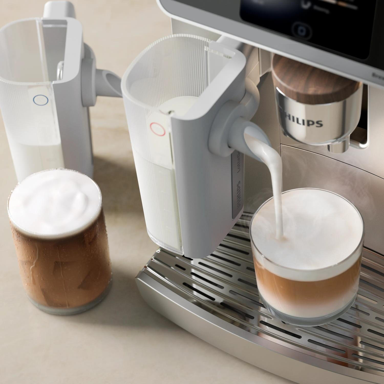 Philips Macchina da caffè completamente automatica Café Aromis Series 8000 / EP8757/20 Argento