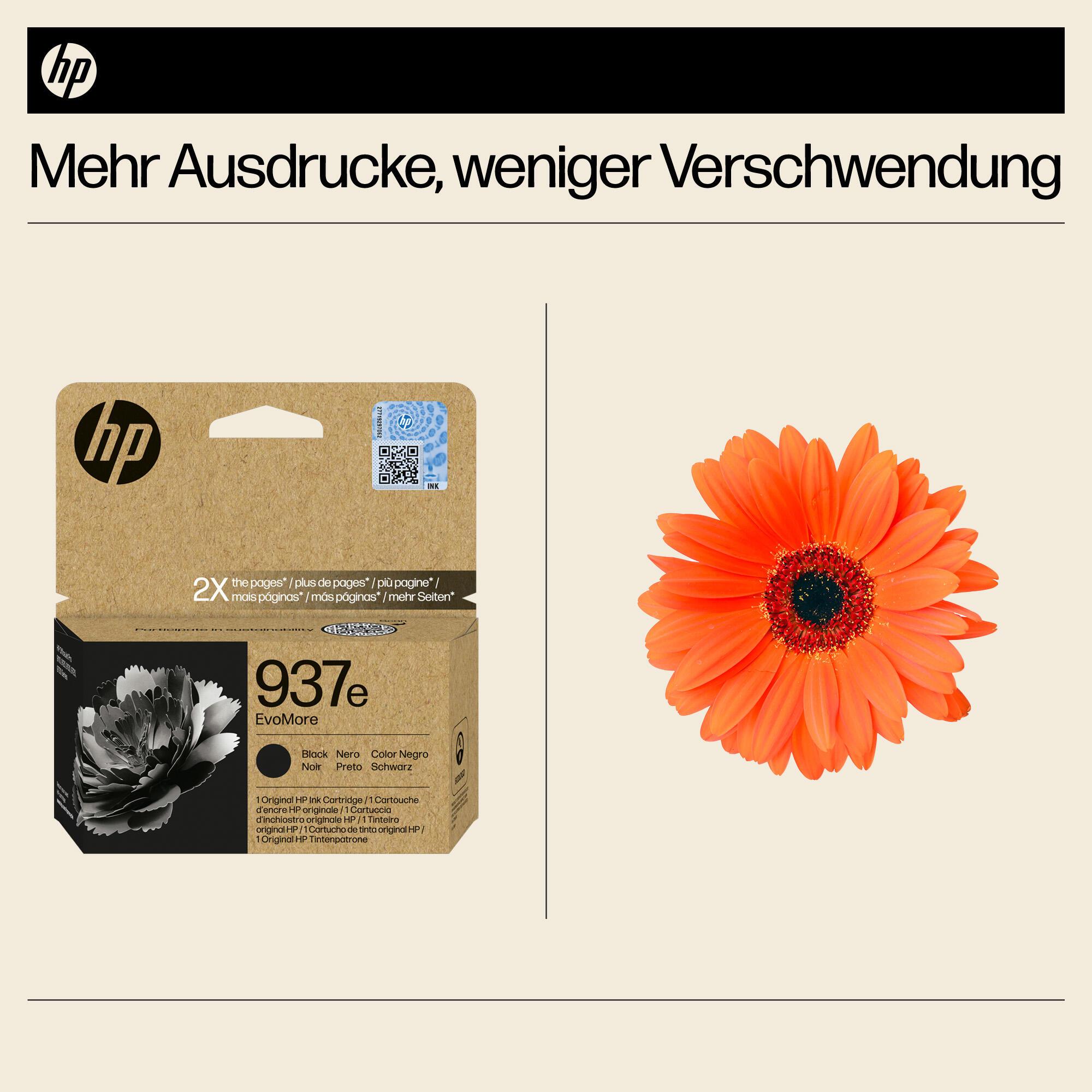 HP Ink 937E / 4S6W9NE Black XL