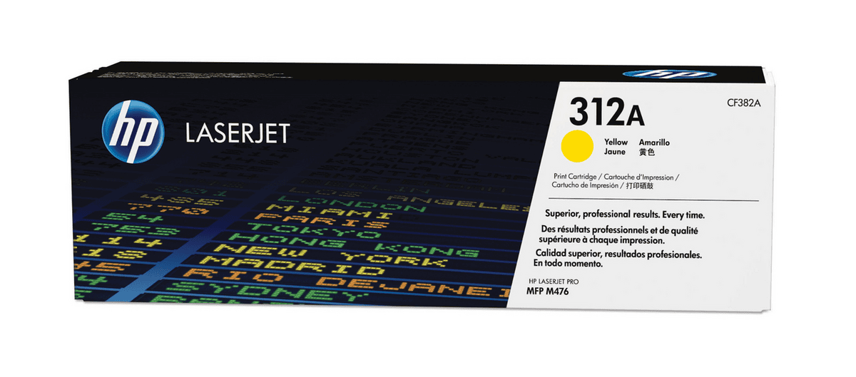 HP Tóner 312A / CF382A Amarillo