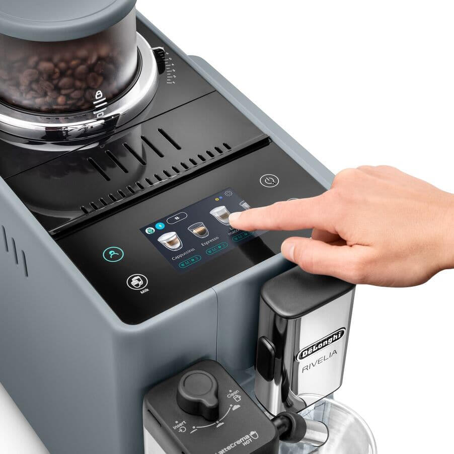 De’Longhi Máquina de café totalmente automática Rivelia / EXAM440.55.G Gris