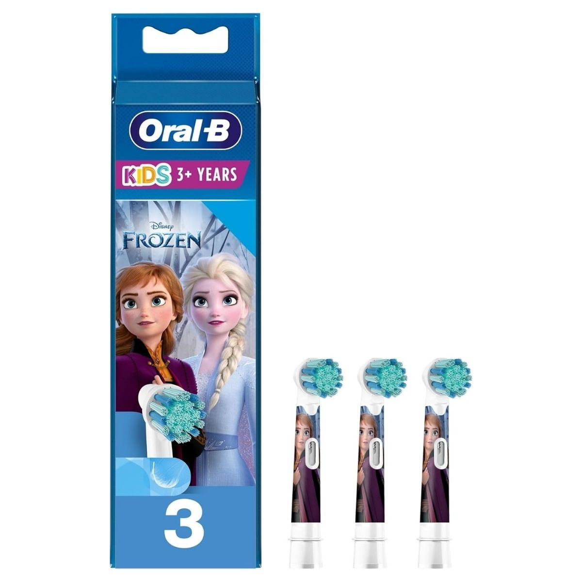 Oral-B Aufsteckzahnbürste Frozen / 81748472 Lila 8-Pack