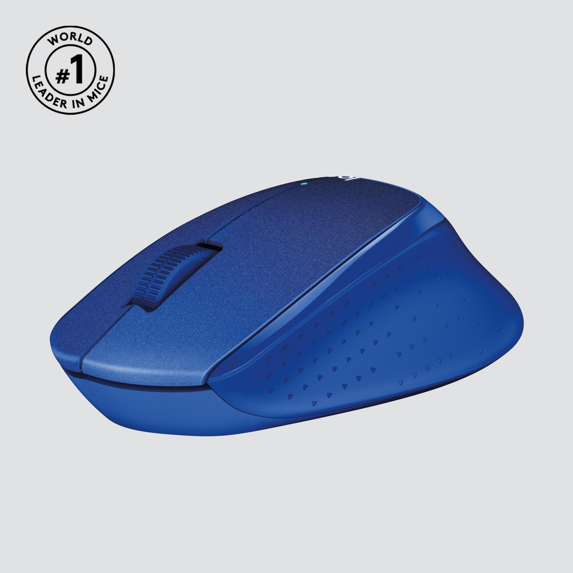 Logitech Souris M330 Silent Plus / 910-004910 Bleu