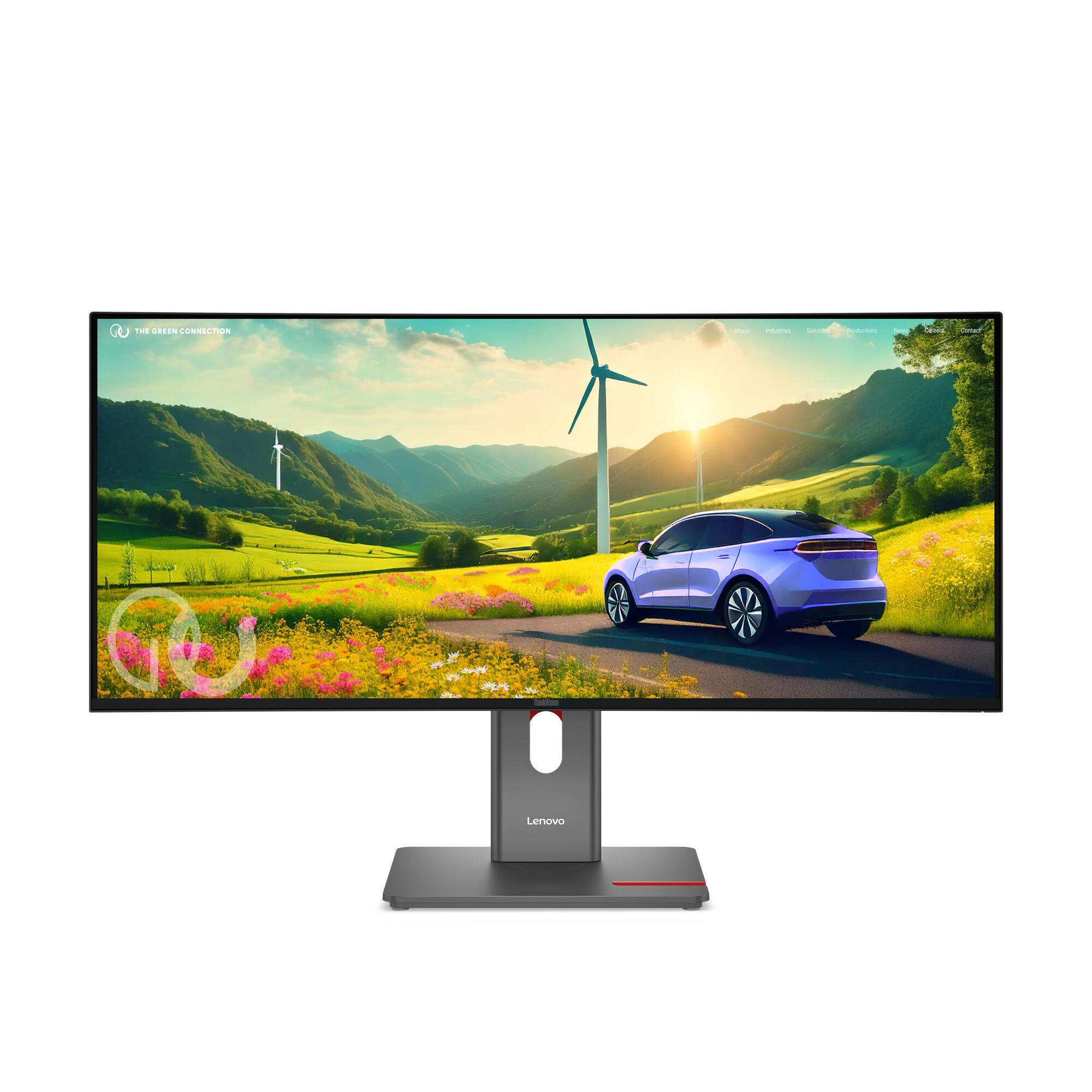 Lenovo Monitor P34WD-40 / 64ADGAT1EU Negro 86,4 cm (34")