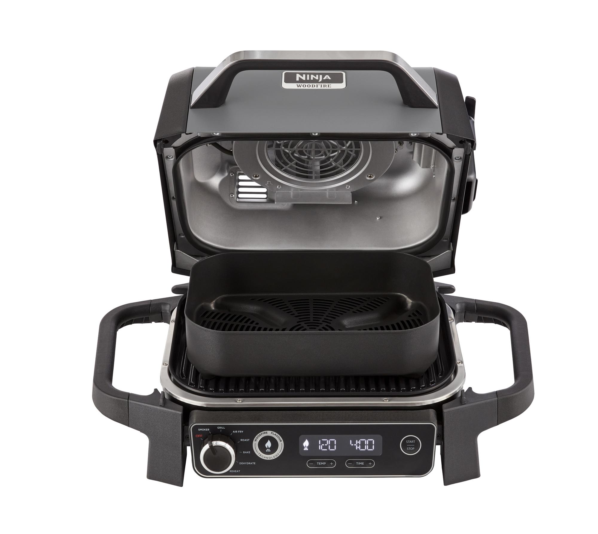 SharkNinja elektrischer Grill Ninja Woodfire / OG701EU Schwarz